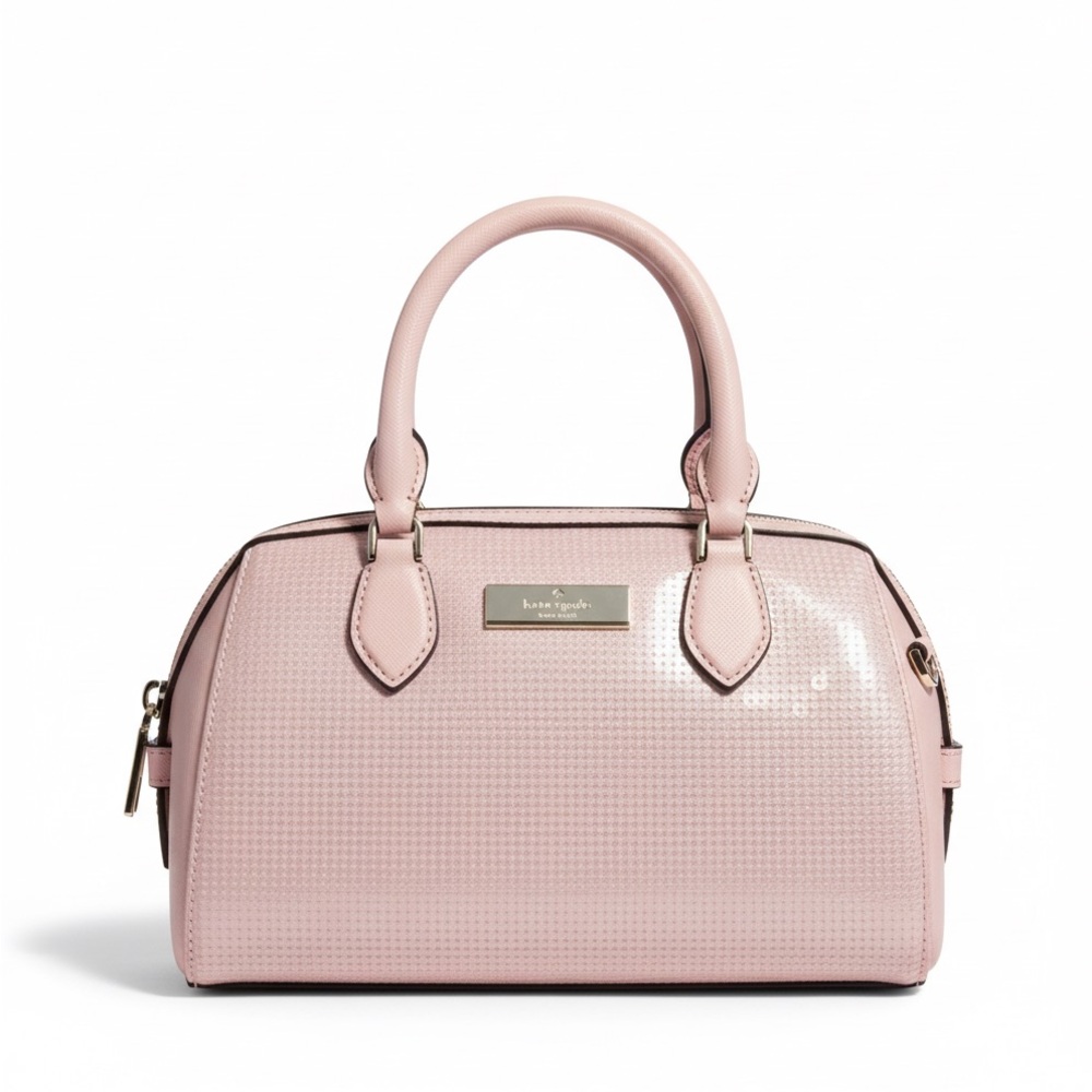 Kate Spade Blush Sequin Satchel NWT